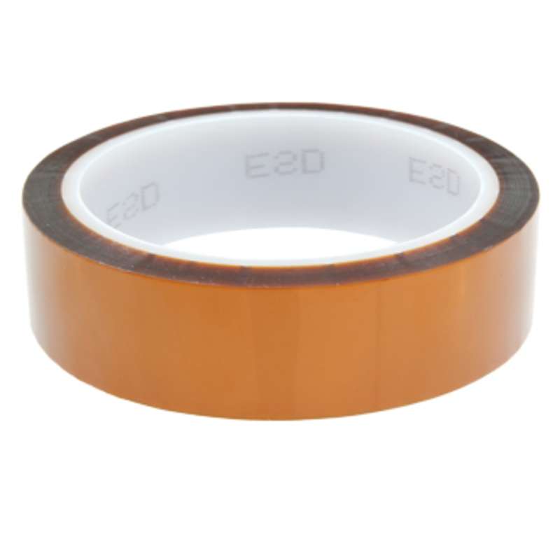 Polyimide 500°F Hi-Temp 2.5 Mil Wave Solder Tape, 3/4" x 36yd